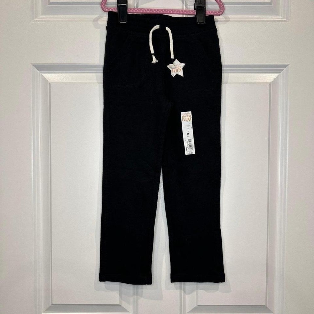 Jumping Beans Girls Fleece Sweatpants‎ Size 4T NWT